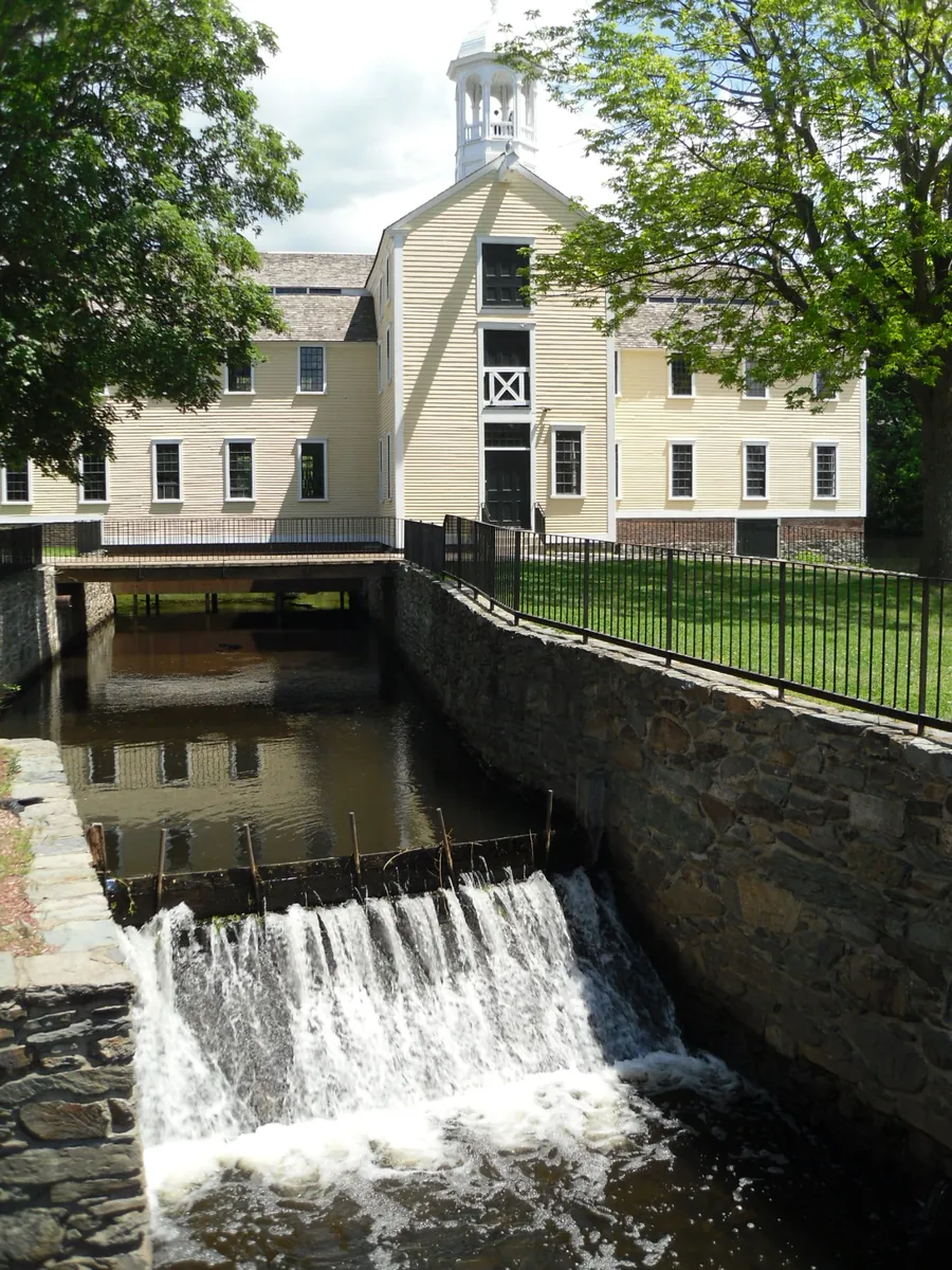 Slater Mill building in Pawtucket
